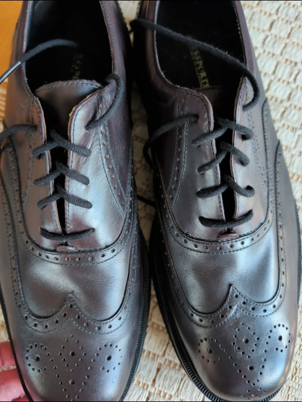 Rockport Dresports Brown Leather Wingtip Oxford Dress Shoes Mens' Sz 10
